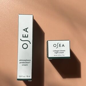 Osea bundle. Atmosphere protection cream and collagen dream night cream